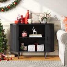 Load image into Gallery viewer, Mid-Century Onyx Sideboard Cabinets