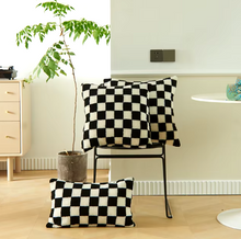 Load image into Gallery viewer, Checkered Throw Pillows