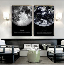 Load image into Gallery viewer, Luna and Terra Wall Art