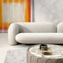 Load image into Gallery viewer, Mid-Century Cream Delight Sofa