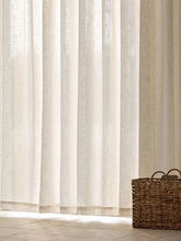 Load image into Gallery viewer, SilkSoft Linen Sheer Curtains