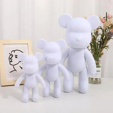 Load image into Gallery viewer, Vinyl White Bear Figure Decor