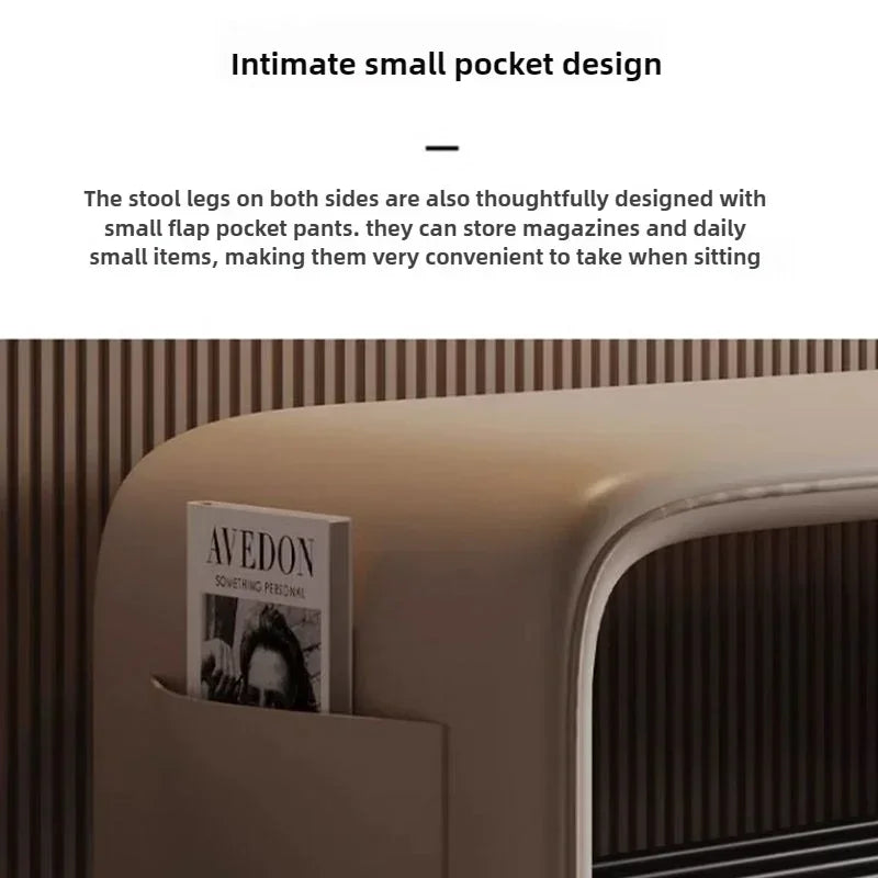 Refined Leather Storage Benches