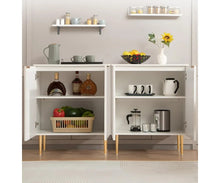 Load image into Gallery viewer, Modern Groove Sideboard Cabinets