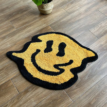 Load image into Gallery viewer, Trippy Smiley Face Area Rug