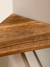 Load image into Gallery viewer, Wooden Corner Wall Shelves