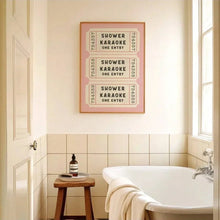 Load image into Gallery viewer, Karaoke Ticket Wall Art