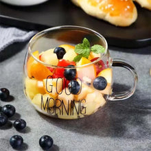 Load image into Gallery viewer, Good Morning Glass Cups