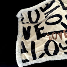 Load image into Gallery viewer, Love Letter Throw Blanket