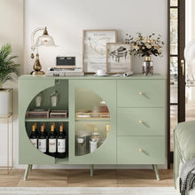 Load image into Gallery viewer, Orbit Ripple Bar Sideboard Cabinets