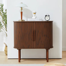 Load image into Gallery viewer, Retro Fluted Sideboard Cabinet