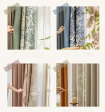 Load image into Gallery viewer, Velisse Layered Chenille Curtains