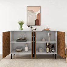 Load image into Gallery viewer, Alda Walnut Sideboard Cabinet