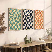 Load image into Gallery viewer, Checkerboard Nordic Wall Art