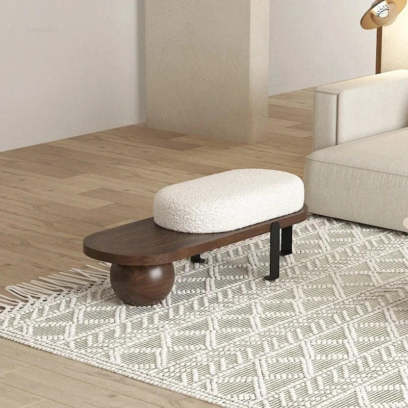 Minimal Luxe Ottoman Benches
