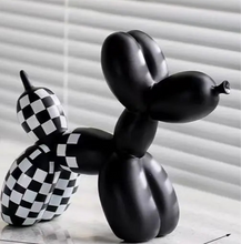 Load image into Gallery viewer, Checkered Balloon Dog Decor
