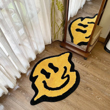 Load image into Gallery viewer, Trippy Smiley Face Area Rug