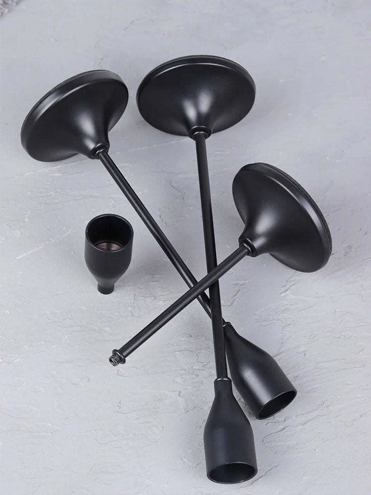 European Château Candlestick Holders