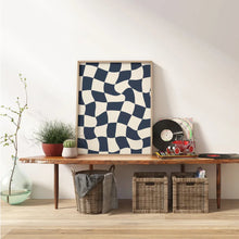 Load image into Gallery viewer, Checkerboard Nordic Wall Art