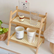 Load image into Gallery viewer, RattanBloom Storage Shelf