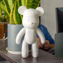 Load image into Gallery viewer, Vinyl White Bear Figure Decor