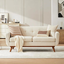 Load image into Gallery viewer, Retro Chic Loveseat Sofa