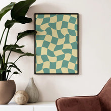 Load image into Gallery viewer, Checkerboard Nordic Wall Art