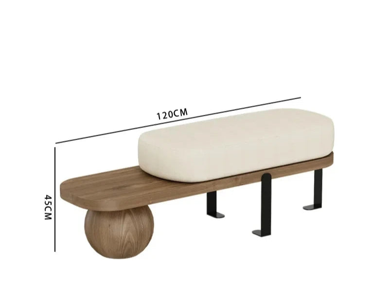 Minimal Luxe Ottoman Benches