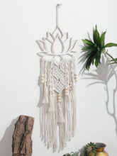 Load image into Gallery viewer, Lotus Macrame Wall Decor