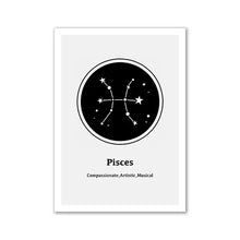 Cargar imagen en el visor de la galería, Arte mural de constelaciones modernas