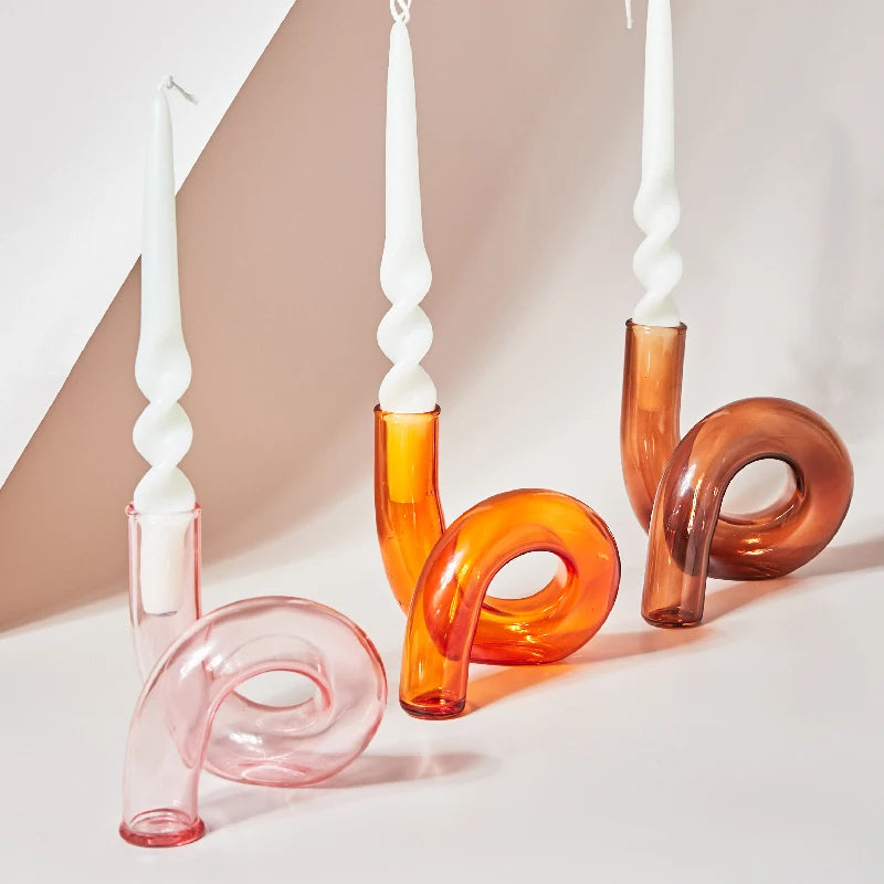 Twistique Candle Holders