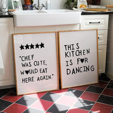Load image into Gallery viewer, Culinary Heart Affirmations Wall Art