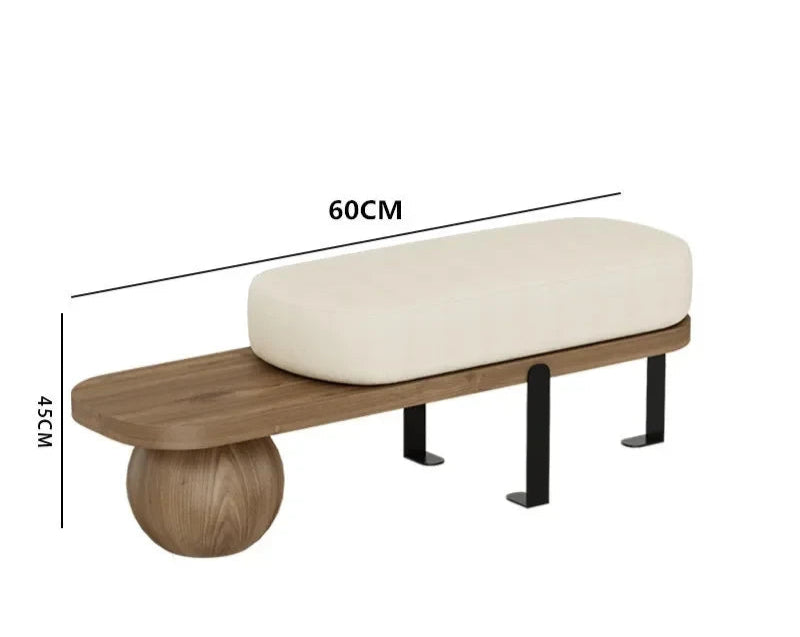 Minimal Luxe Ottoman Benches