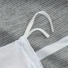 Load image into Gallery viewer, لحاف من الألياف الدقيقة بخطوط مطبوعة