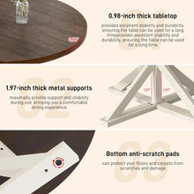 Load image into Gallery viewer, Elevated Farmhouse Dining Table