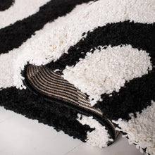 Load image into Gallery viewer, Monochrome Zebra Rug