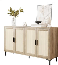 Load image into Gallery viewer, Rattan Revive Sideboard Cabinets