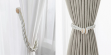 Load image into Gallery viewer, Rustic Braided Tiebacks