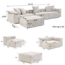 Load image into Gallery viewer, Soma L-Shaped Sofa