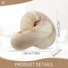 Load image into Gallery viewer, Rustic Rings Knot Table Decor