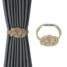 Load image into Gallery viewer, Rustic Ombre Braided Tiebacks