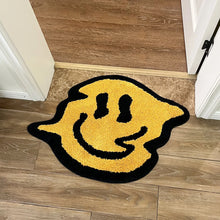 Load image into Gallery viewer, Trippy Smiley Face Area Rug