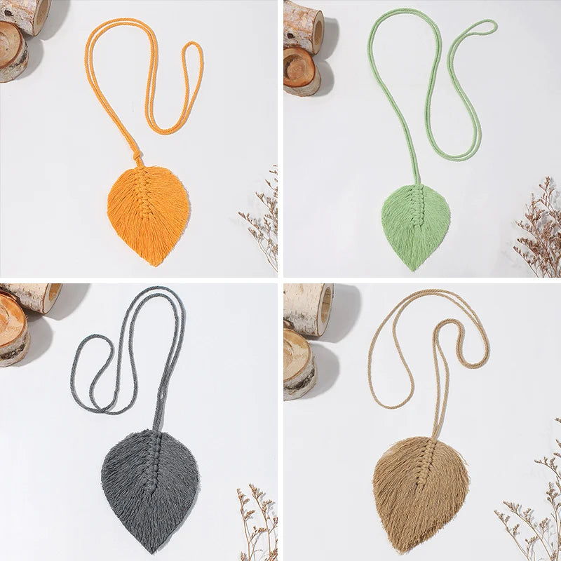 Harvest Leaf Curtain Tiebacks