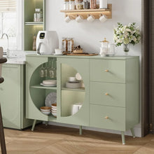 Load image into Gallery viewer, Orbit Ripple Bar Sideboard Cabinets