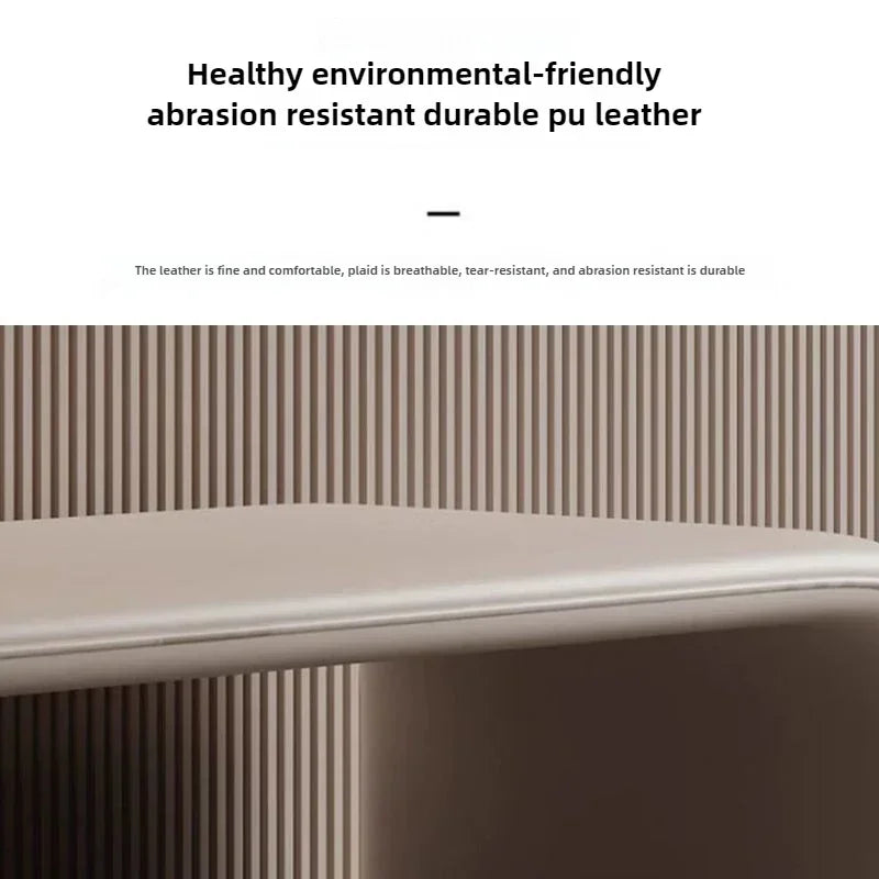 Refined Leather Storage Benches