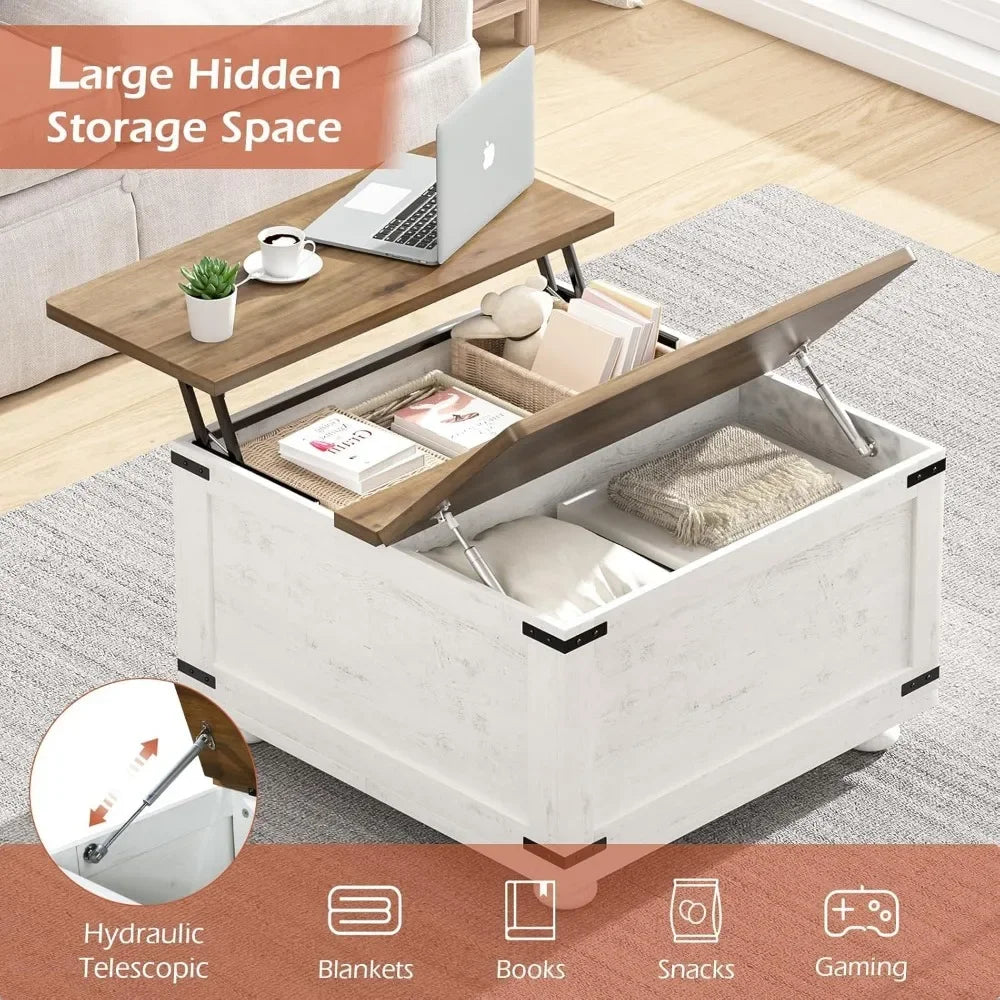 Elevated Farmhouse Coffee Table