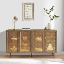 Load image into Gallery viewer, Tranquil Mesh Metal Sideboard Cabinets