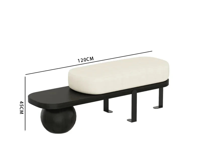 Minimal Luxe Ottoman Benches