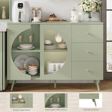 Load image into Gallery viewer, Orbit Ripple Bar Sideboard Cabinets