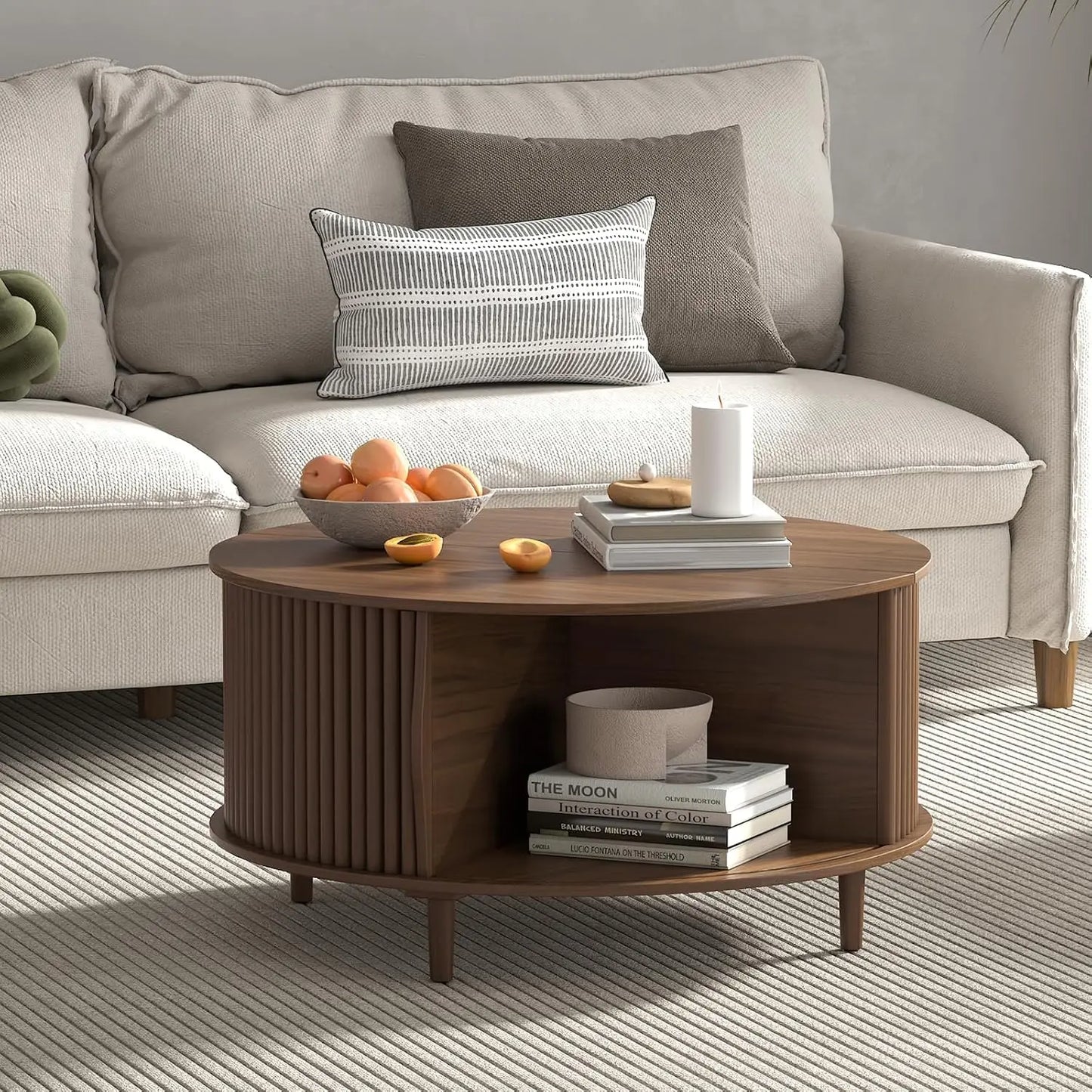 Hidden Walnut Coffee Table
